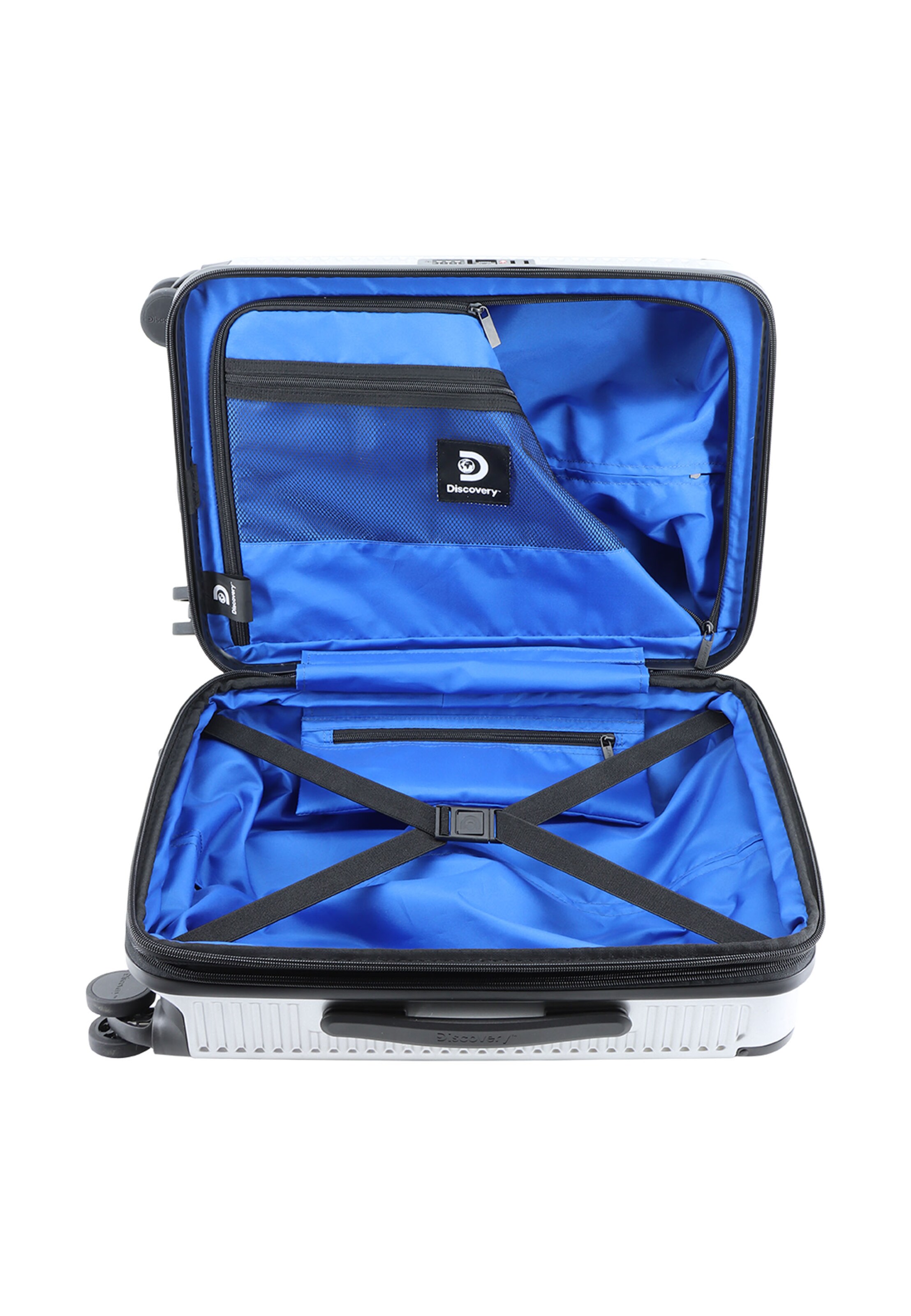 Discovery Handgepäckkoffer 'Crossroad' in Silber