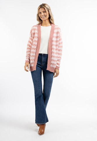 usha FESTIVAL Knit Cardigan in Pink