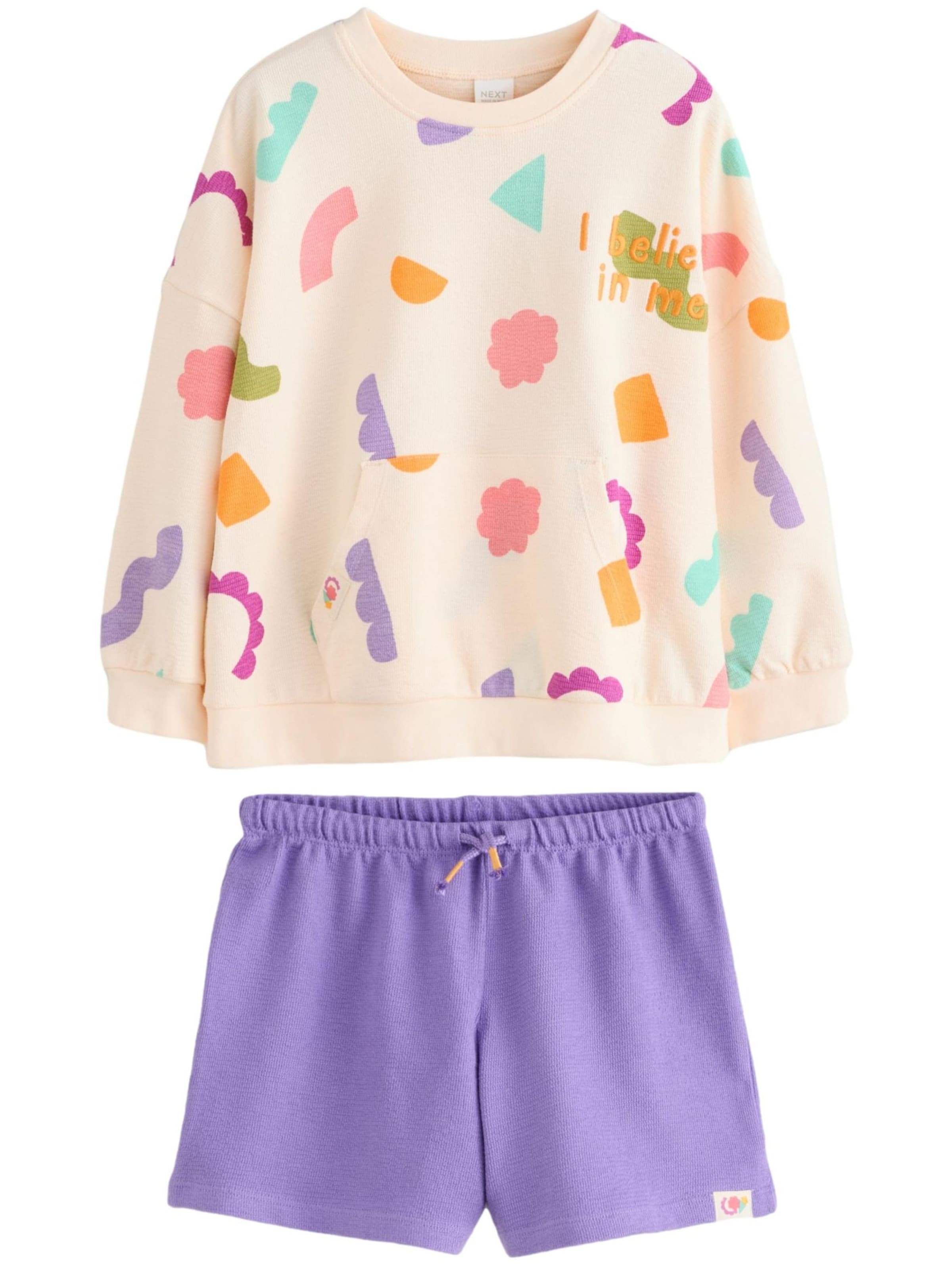 Next Komplekt, värv valge: eest vaates