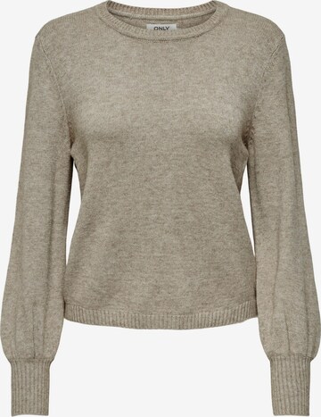 ONLY Sweater 'Leva' in Beige: front