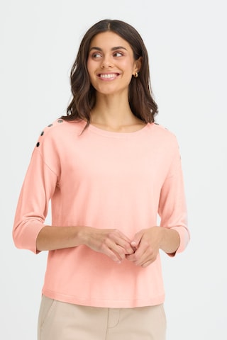 Fransa Pullover'FRZUBASIC' in Pink: Vorderseite