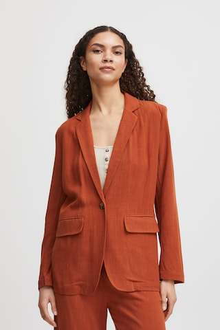 b.young Blazer 'Johann' in Brown: front
