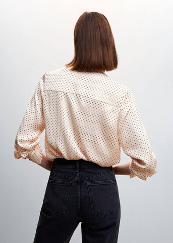 MANGO Blouse 'Ideale' in Pink