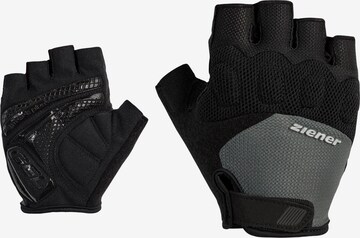 ZIENER Athletic Gloves 'COLIT' in Grey: front