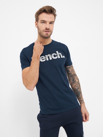 BENCH Shirt 'Leandro' in Blue: front