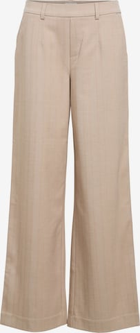 OBJECT Wide Leg Hose 'OBJLisa' in Braun: Vorderseite