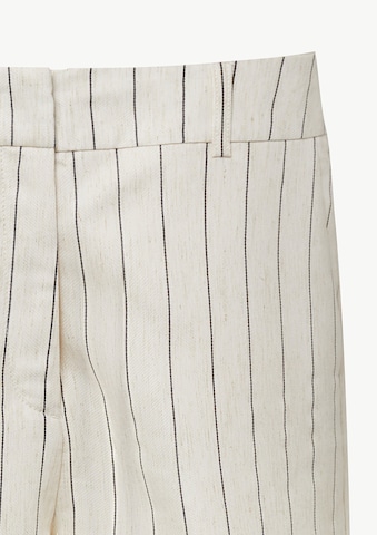 Regular Pantalon chino COMMA en beige