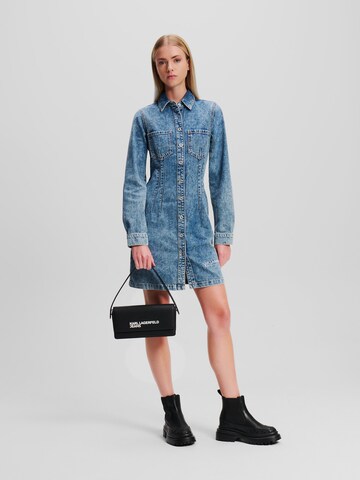 KARL LAGERFELD JEANS Sukienka koszulowa w kolorze niebieski