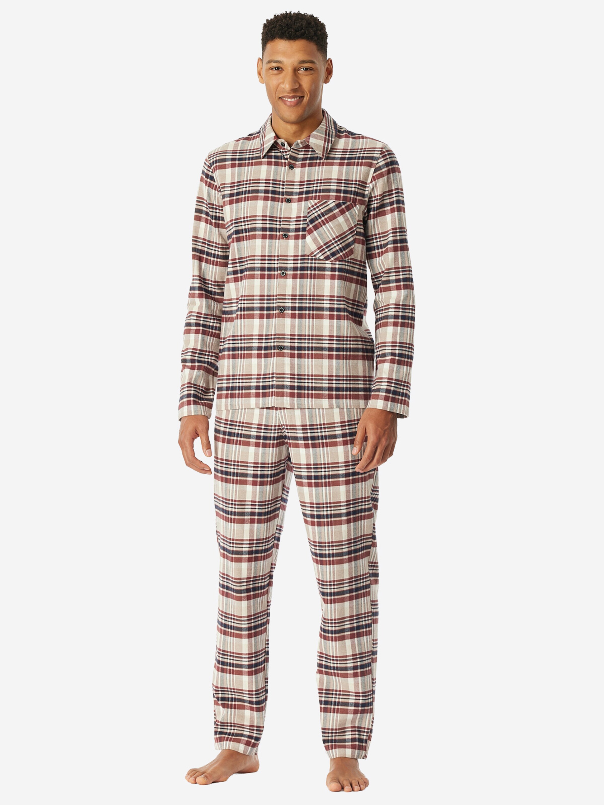 SCHIESSER Pajamas long ' X-Mas Gifting Sets ' in Mixed colours: front