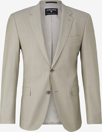 Coupe slim Veste de costume 'Aidan' STRELLSON en beige : devant