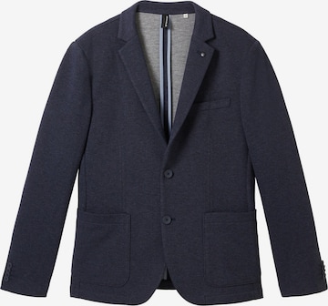 Coupe regular Veste de costume TOM TAILOR en bleu : devant