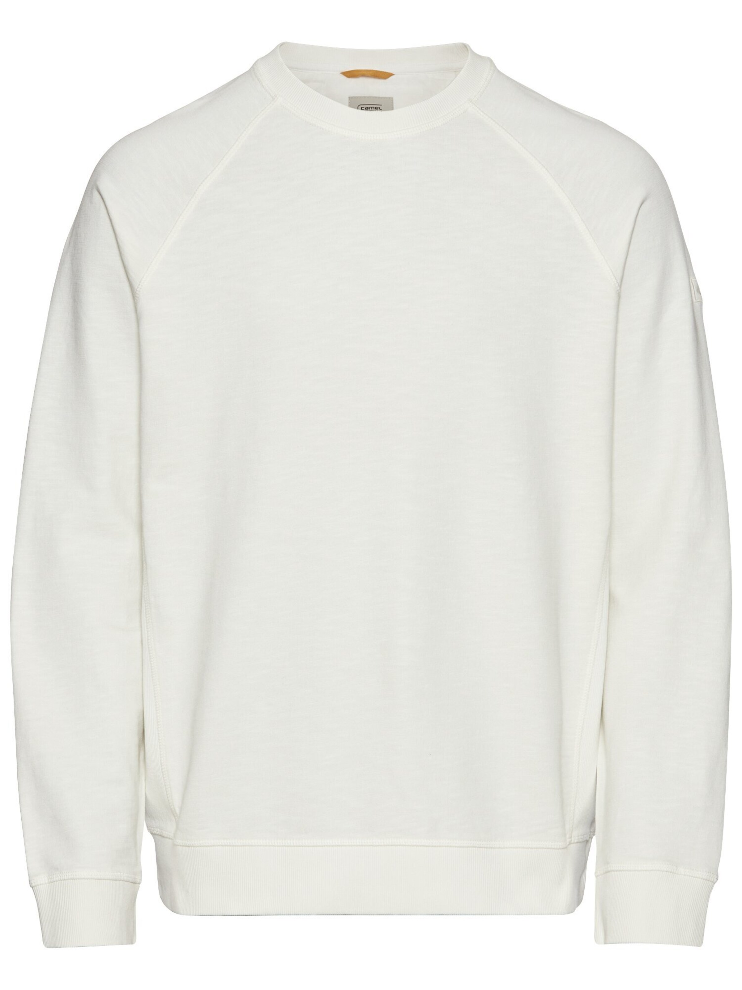 CAMEL ACTIVE Sweatshirt in Weiß: Vorderseite