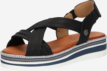 MUSTANG Sandals in Black: front