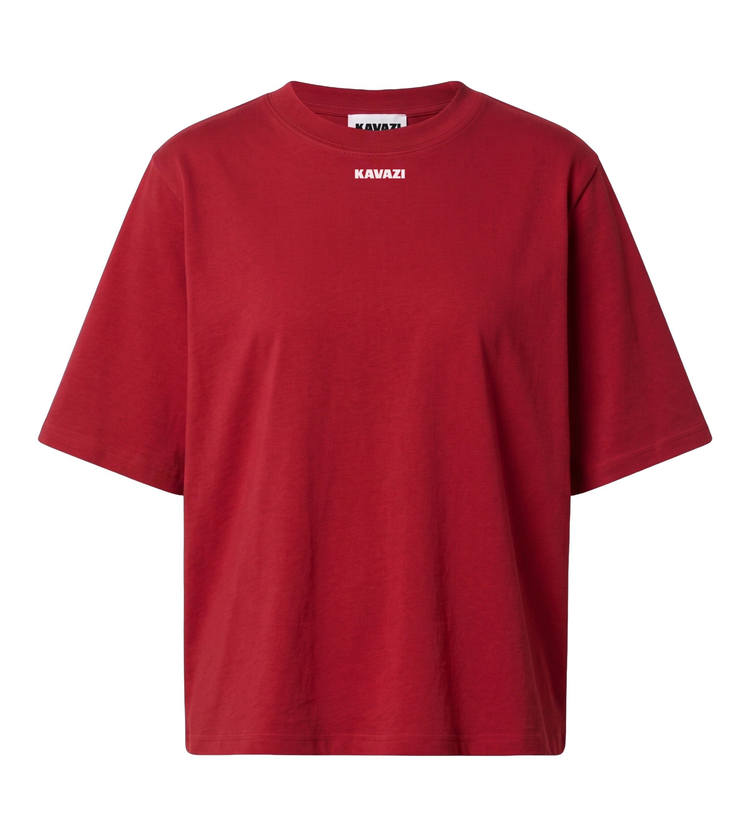 KAVAZI T-shirt en XXS en rouge, Vue avec produit