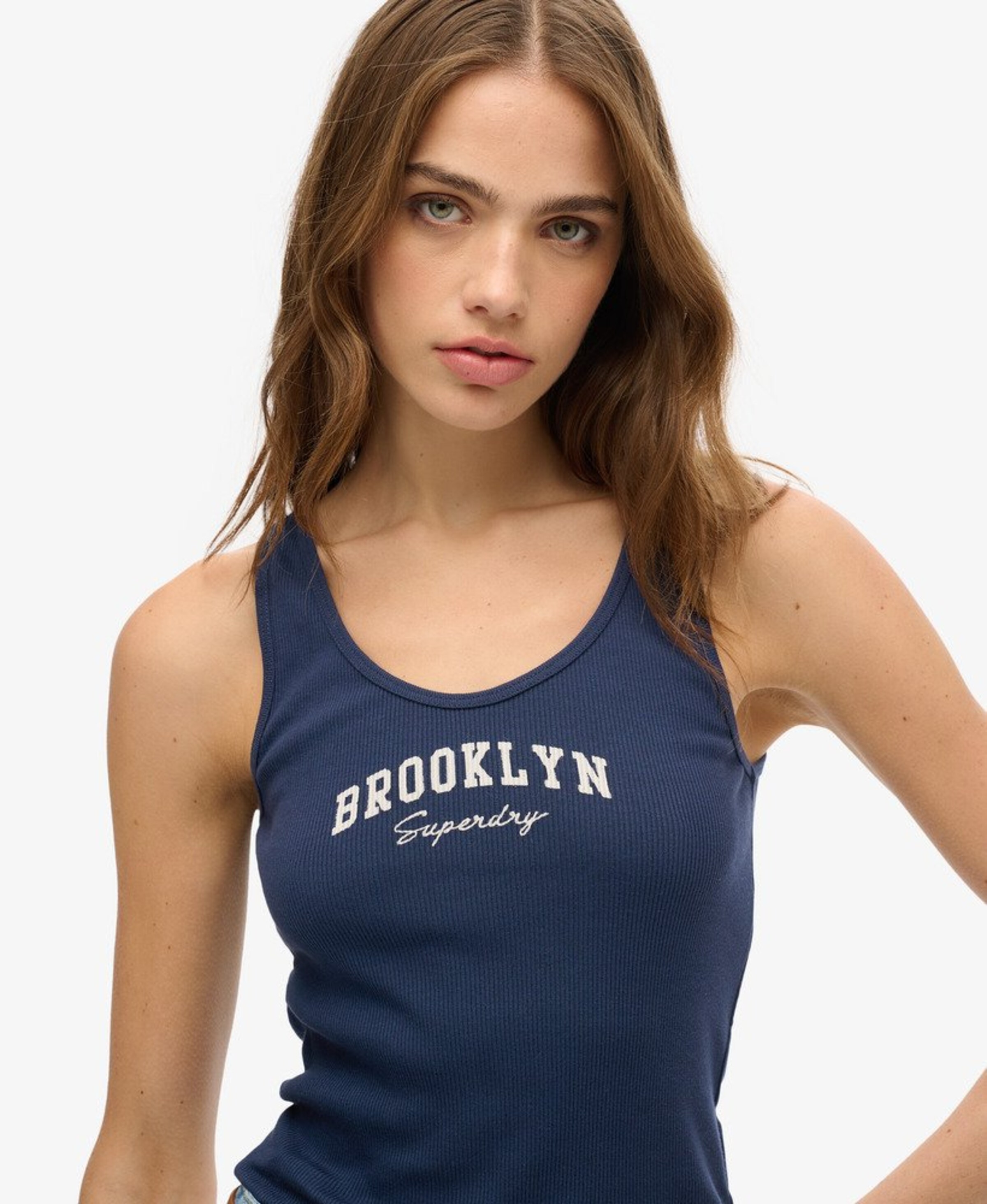 Haut Superdry & Co en bleu