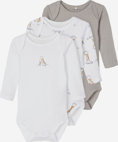 NAME IT Sparkdräkt/body i guldgul / taupe / svart / vit, Produktvy