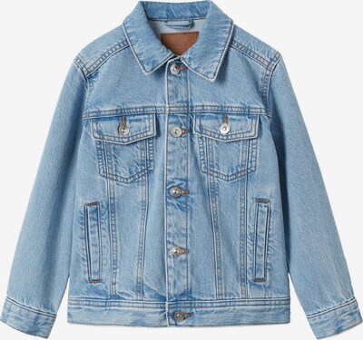 MANGO KIDS Overgangsjakke 'JOHN' i blå denim, Produktvisning
