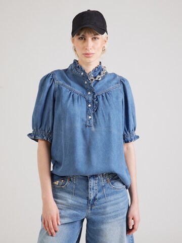 Suncoo Blouse 'LOUISE' in Blue: front