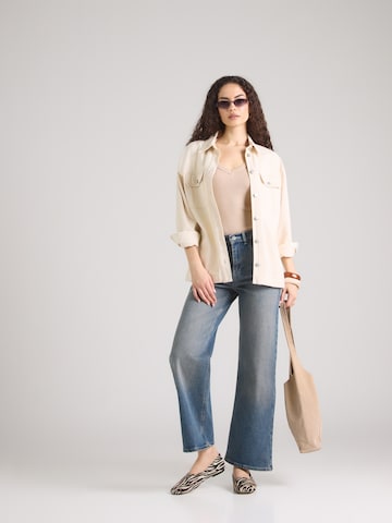 Gina Tricot Toppi värissä harmaa