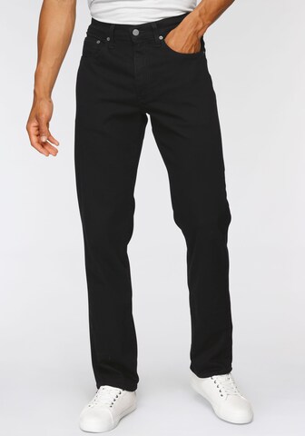 LEVI'S ® Regular Jeans '514® Straight' in Zwart: voorkant