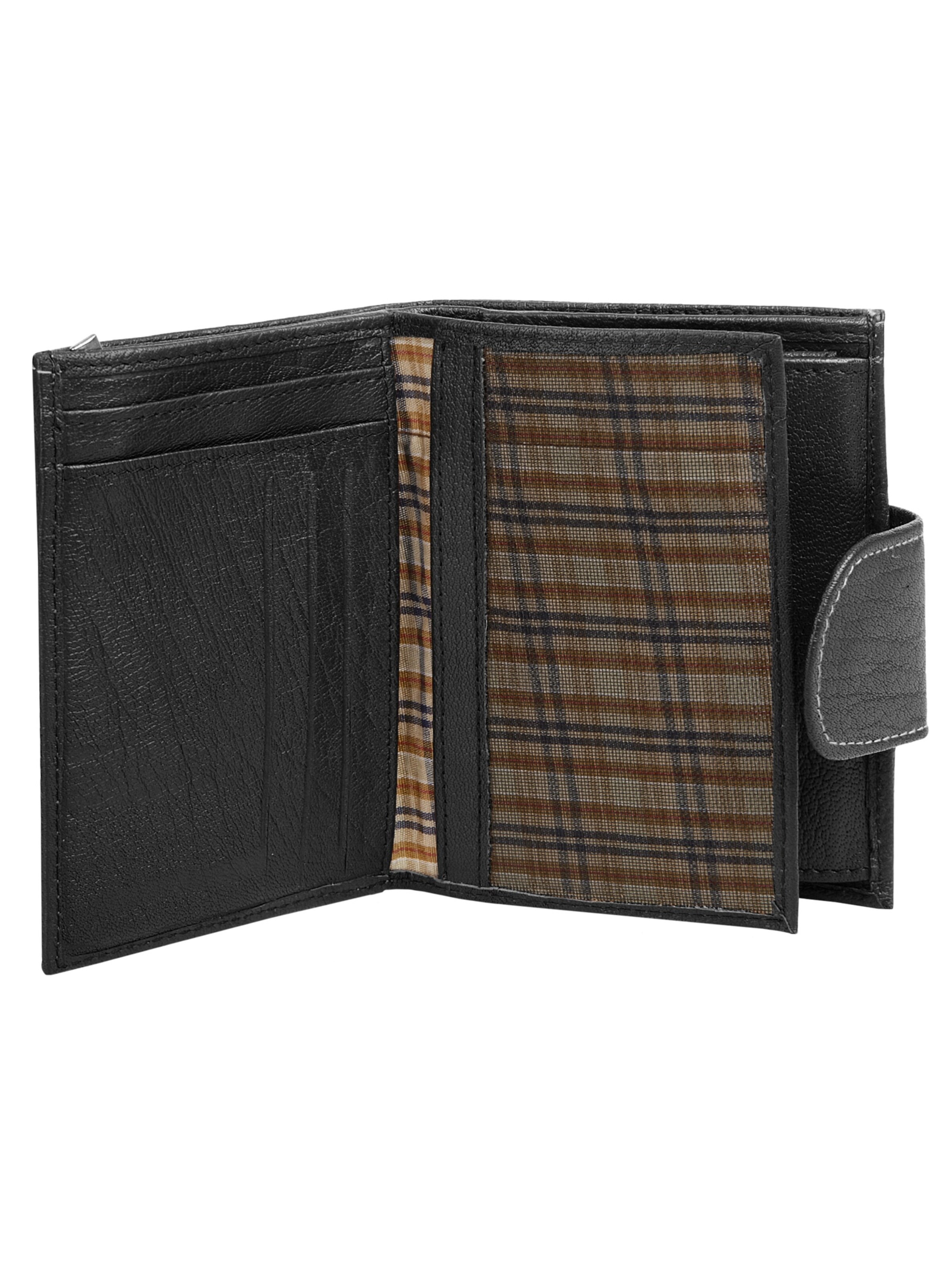 Bruno Banani Portemonnaie 'Bruno Banani Geldbörse'‌‌‌‌‌‌‌ in Schwarz
