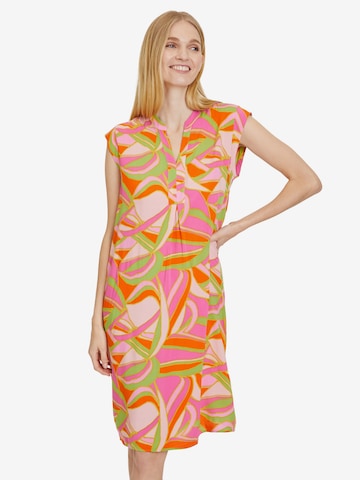 Cartoon Kleid in Orange