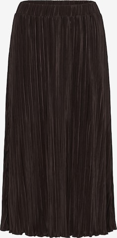 SAINT TROPEZ Rock 'SZZuni' in Braun: Vorderseite