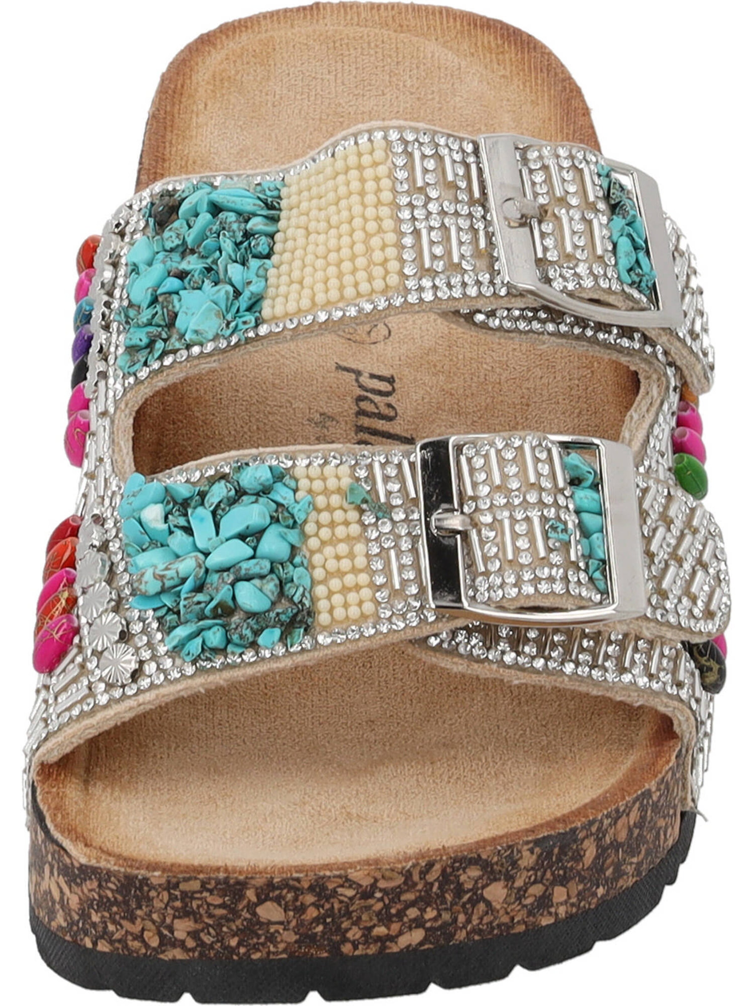 Palado by Sila Sahin Pantofle 'Viha' – béžová