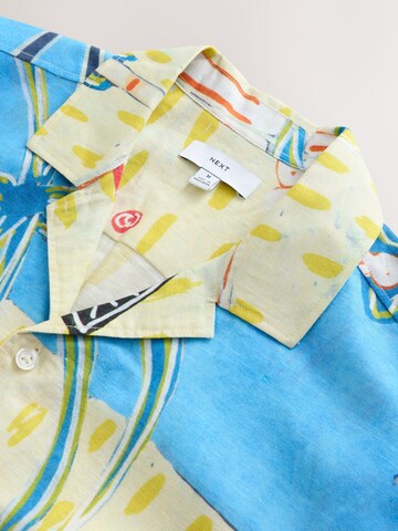 Next Regular Fit Hemd in Blau