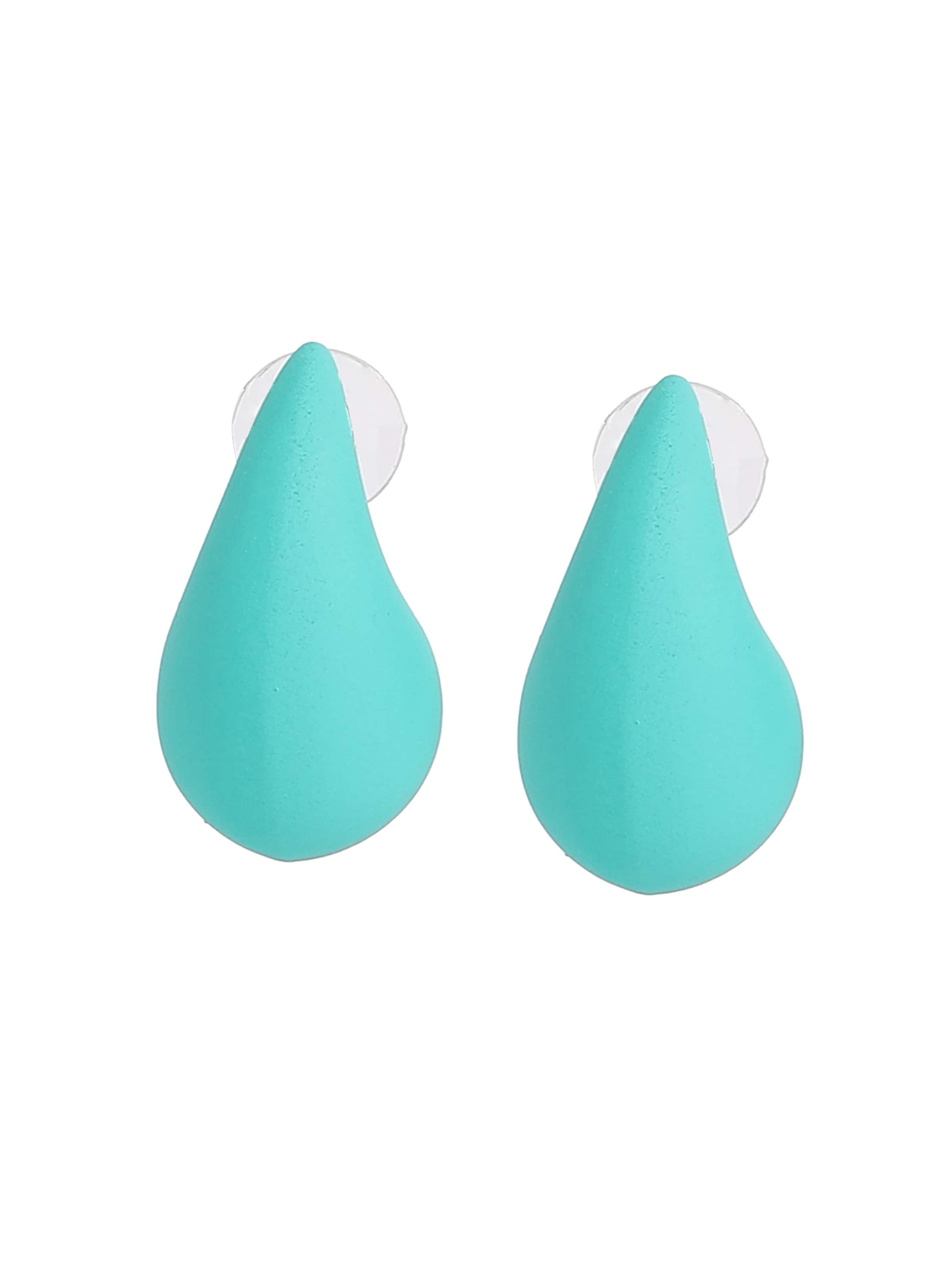 Boucles d'oreilles ' Peg ' SOHI en bleu : devant