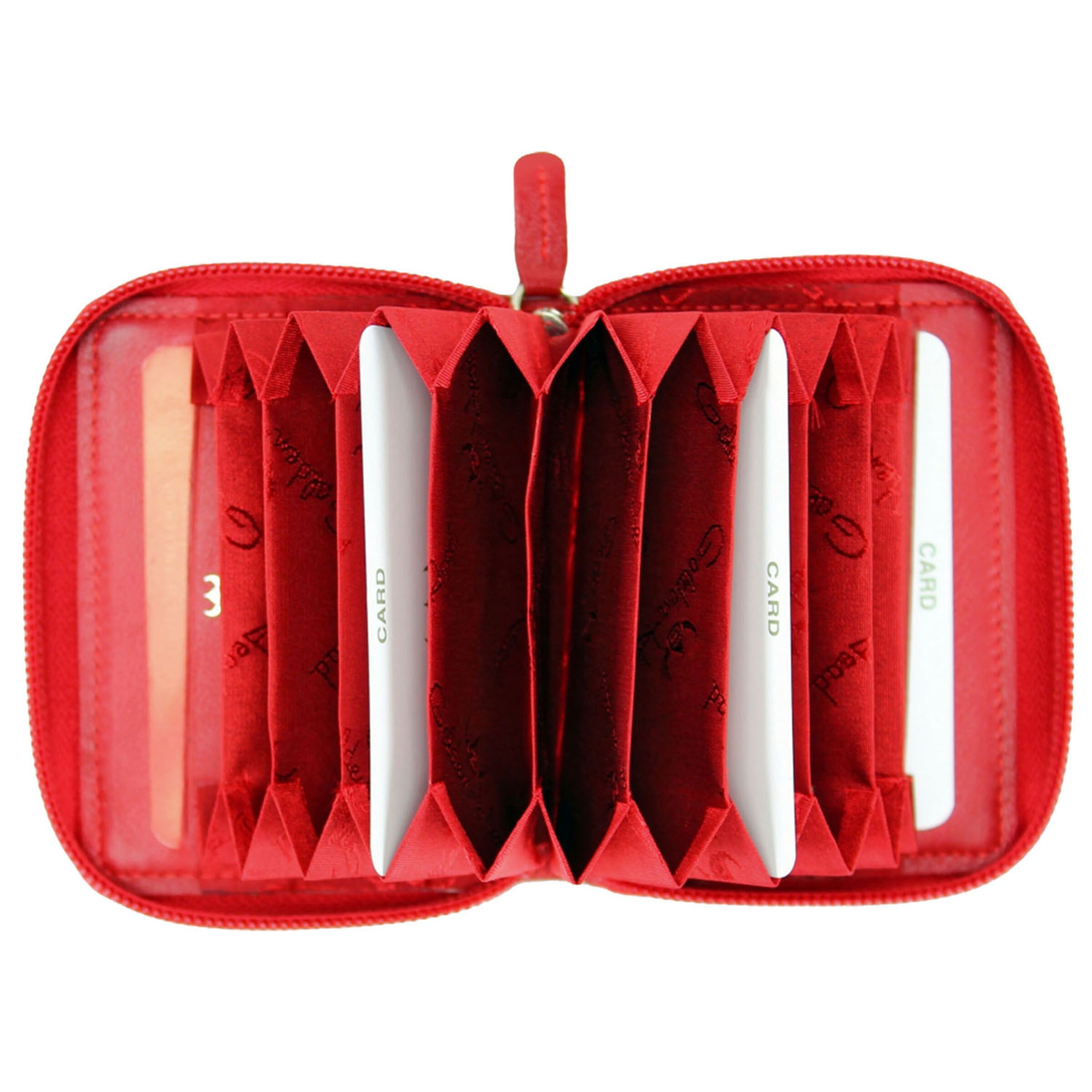 GOLDEN HEAD Wallet 'Polo' in Red