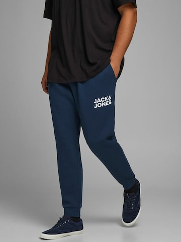 Effilé Pantalon 'Gordon' Jack & Jones Plus en bleu : devant