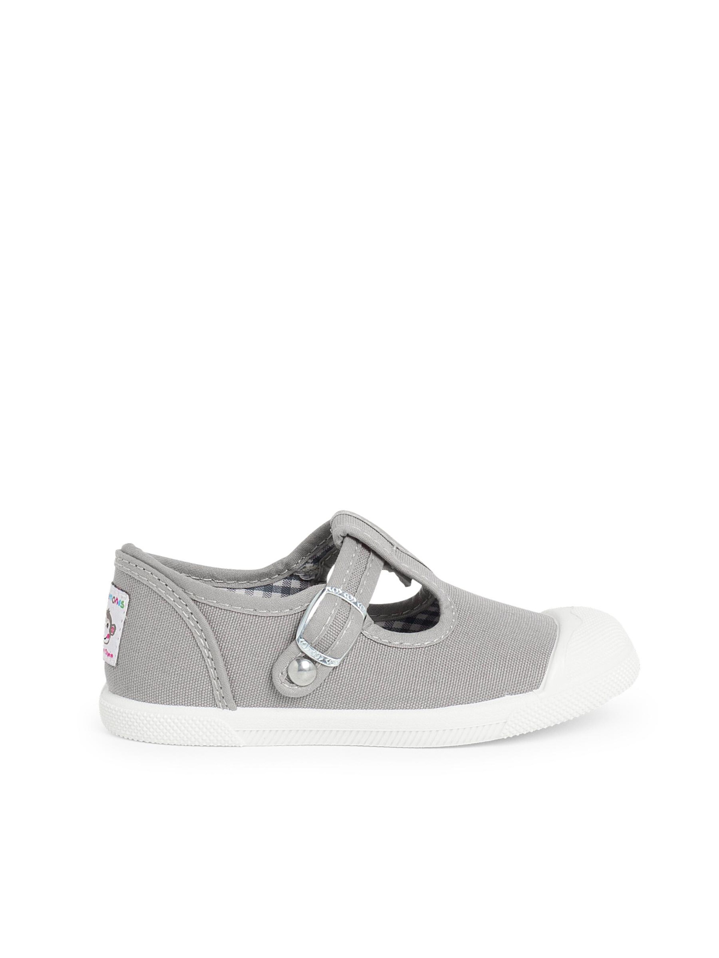 Pisamonas First-Step Shoes in Grey