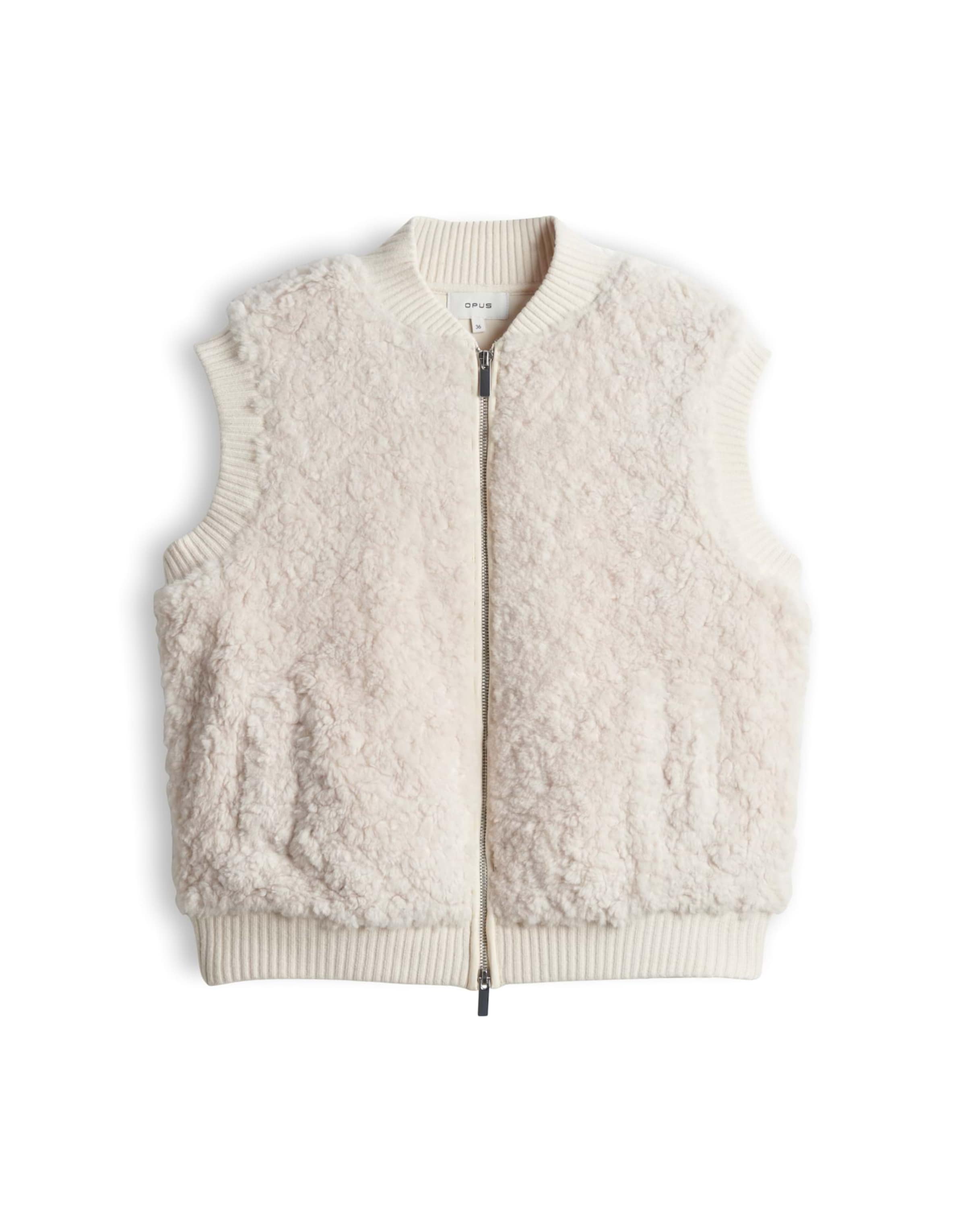 OPUS Weste 'Gaste' in Beige: Vorderseite