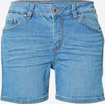 TOM TAILOR DENIM Слим фит Дънки 'Cajsa' в синьо: отпред