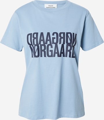 MADS NORGAARD COPENHAGEN Paita 'Single Cotton Trenda P' värissä sininen: etupuoli