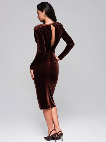 Ombre Abendkleid‌‌‌ in Rot
