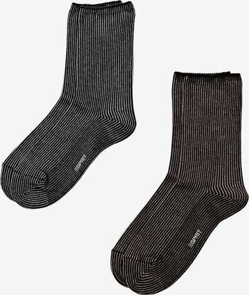 Chaussettes ESPRIT en gris : devant