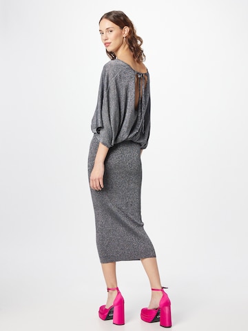 River Island Kleid 'MAPLE' in Silber