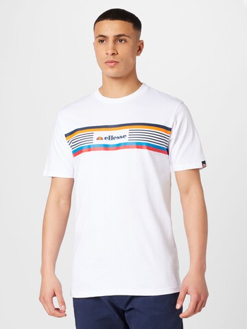 ELLESSE T-Shirt 'Lenir' in Weiß: predná strana