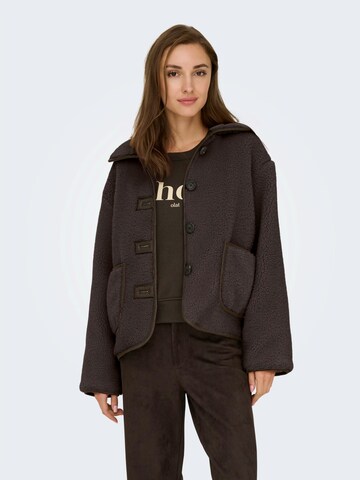 JDY Jacke 'JDYNOELLA' in Braun: Vorderseite