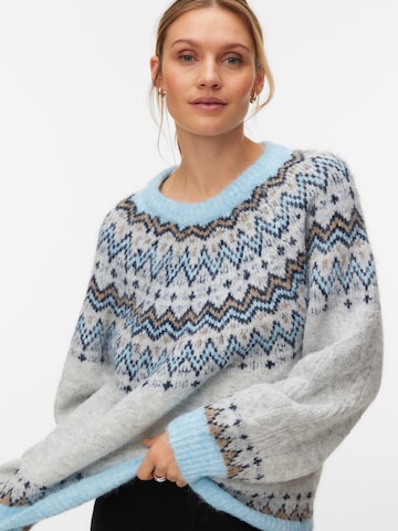 VERO MODA Sweter w kolorze szary: przód