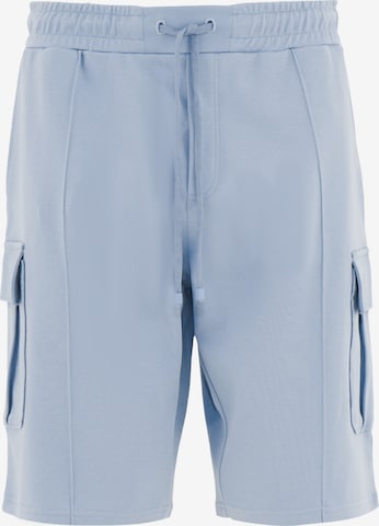 Organication Regular Pants in Blue: front