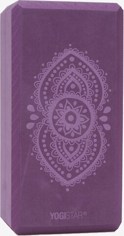 YOGISTAR.COM Yoga Block in Purple: front