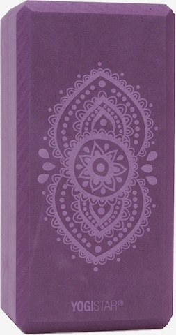 YOGISTAR.COM Yoga Block in Purple: front