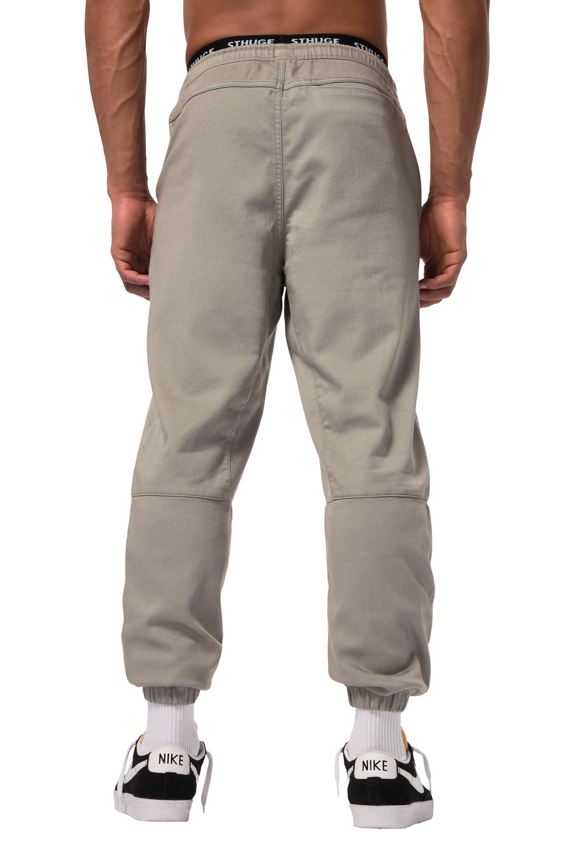 STHUGE Regular Pants in Grey