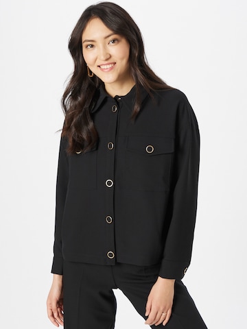 Oasis Between-Season Jacket in Black: front