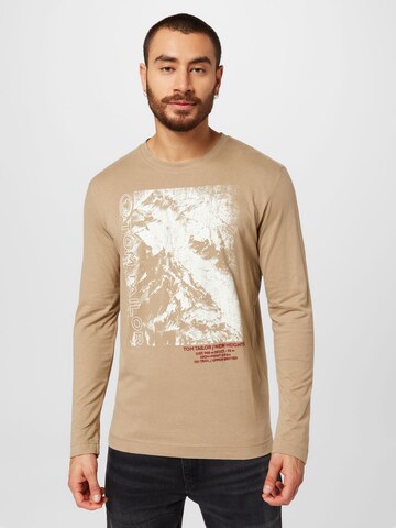 TOM TAILOR Shirt in Beige: Vorderseite