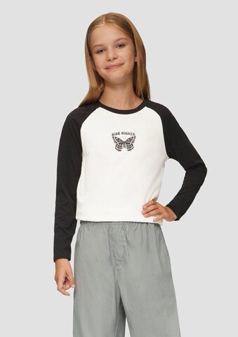 s.Oliver Shirt in Weiß: Vorderseite