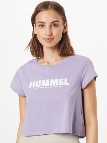 Hummel Koszulka funkcyjna 'LEGACY' w kolorze fioletowy